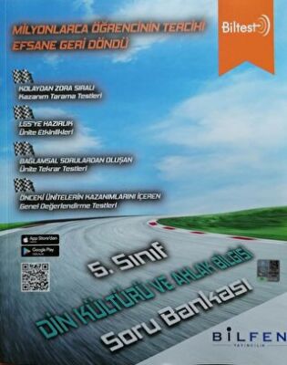 Bilfen Yayıncılık 5. Sınıf Biltest Din Kültürü ve Ahlak Bilgisi Soru Bankası - 1