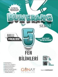 Günay Yayınları 5. Sınıf Bumerang Fen Bilimleri Akıllı Etkinlikli Kitap - Günay Yayınları