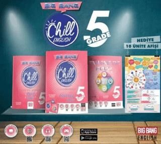 5. Sınıf Chill English Practice Book+ Fantastic Four +Quiz Book - 1