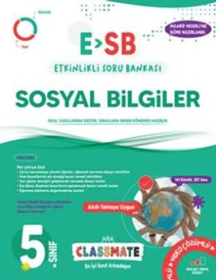 5. Sınıf Classmate ESB Sosyal Bilgiler Etkinlikli Soru Bankası - 1