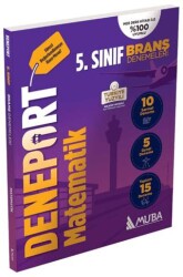5. Sınıf Deneport Matematik Branş Denemesi - Muba Yayınları
