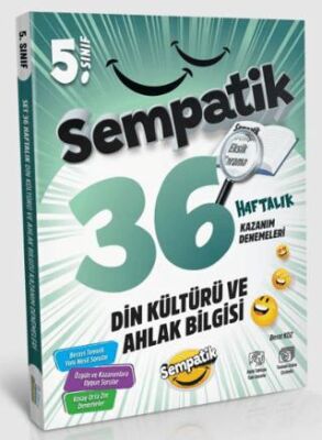 Ünlüler Karması 5. Sınıf Din Kültürü ve Ahlak Bilgisi 36 Haftalık Kazanım Denemeleri - 1