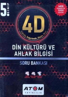 5. Sınıf Din Kültürü ve Ahlak Bilgisi 4D Soru Bankası - 1