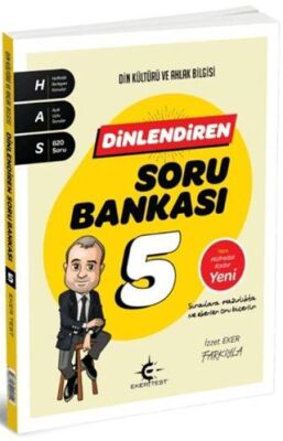 Eker Test Yayınları 5. Sınıf Din Kültürü ve Ahlak Bilgisi Dinlendiren Soru Bankası - 1