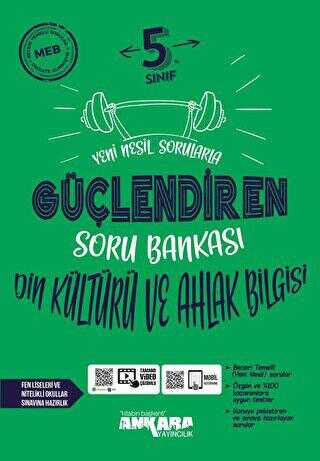 Ankara Yayıncılık 5. Sınıf Din Kültürü ve Ahlak Bilgisi Güçlendiren Soru Bankası