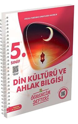 Murat Yayınları 5. Sınıf Din Kültürü ve Ahlak Bilgisi Öğrencim Defteri - 1