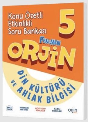 Orjin Yayınları 5. Sınıf Din Kültürü ve Ahlak Bilgisi Orjin Konu Anlatımlı Defter - 1