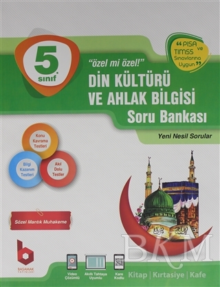 Basamak Yayınları 5. Sınıf Din Kültürü ve Ahlak Bilgisi Soru Bankası