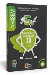 İSEM Yayıncılık 5. Sınıf Farklı İsem Din Kültürü ve Ahlak Bilgisi 10 Fasikül Deneme Çözümlü - İSEM Yayıncılık