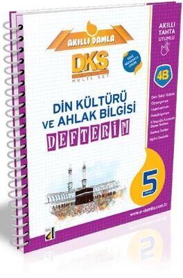 Damla Yayınevi - Bayilik DKS 4B Din Kültürü ve Ahlak Bilgisi Defterim - 5. Sınıf - 1