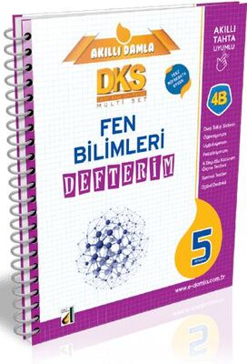 Damla Yayınevi - Bayilik DKS 4B Fen Bilimleri Defterim - 5. Sınıf - 1