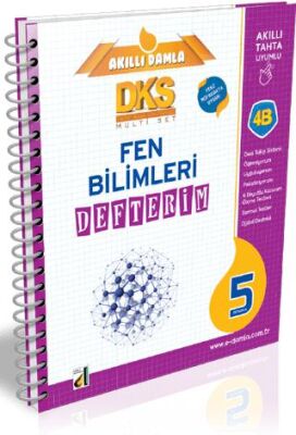 Damla Yayınevi - Bayilik DKS 4B Fen Bilimleri Defterim - 5. Sınıf - 1