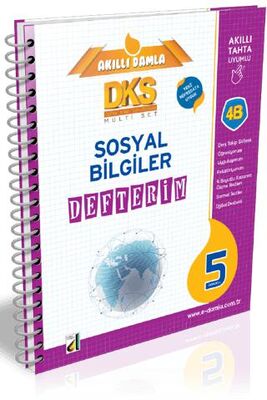 Damla Yayınevi - Bayilik Sosyal Bilgiler Defterim - 5. Sınıf - 1