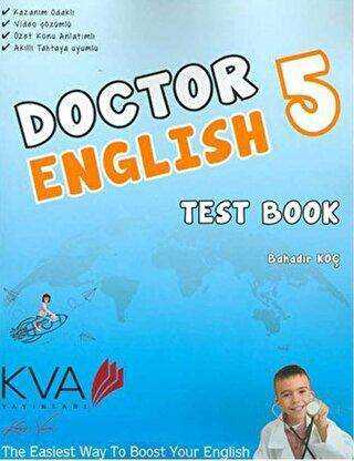 Koray Varol Akademi 5. Sınıf Doctor English Test Book
