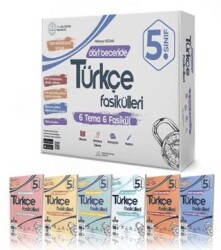 5. Sınıf Dört Beceride Türkçe Fasikülleri - Paragrafın Şifresi Yayınları