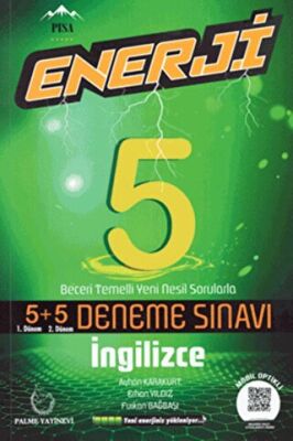 Enerji 5. Sınıf İngilizce 5+5 Deneme Sınavı - 1