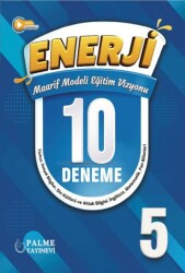 5. Sınıf Enerji Tüm Dersler 10`lu Deneme Kitabı - Palme Yayınları