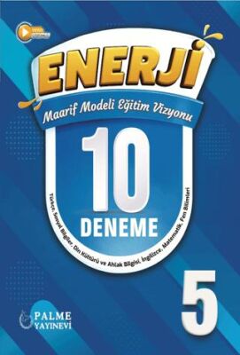 5. Sınıf Enerji Tüm Dersler 10`lu Deneme Kitabı - 1