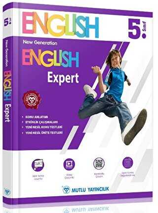 Mutlu Yayıncılık 5. Sınıf English Expert Konu Anlatımlı