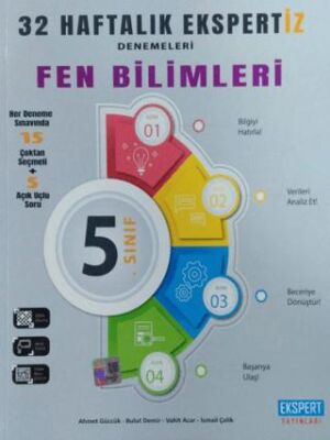 Ekspert Yayınları 5. Sınıf Fen Bilimleri 32 Haftalık Deneme - 1