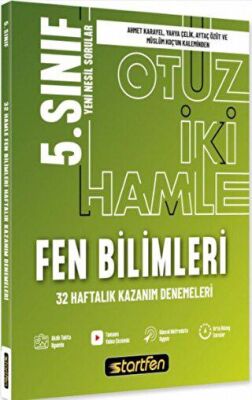 Startfen Yayınları 5. Sınıf Fen Bilimleri 32 Haftalık Kazanım Denemeleri - 1