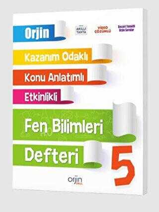 Orjin Kitap 5. Sınıf Fen Bilimleri Akıllı Defter - 1