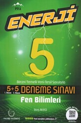 5. Sınıf Enerji Fen Bilimleri 5+5 Deneme Sınavı - Palme Yayınları