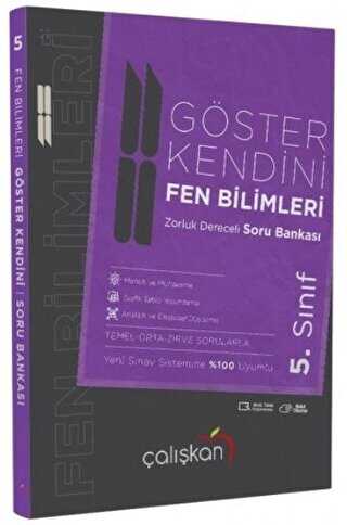 Çalışkan Yayınları 5. Sınıf Fen Bilimleri Göster Kendini Soru Bankası