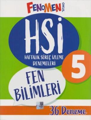 5. Sınıf Fen Bilimleri HSİ Haftalık Süreç İzleme Denemeleri - 1