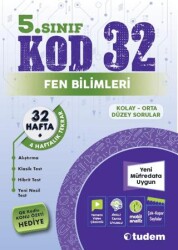 5. Sınıf Fen Bilimleri Kod 32 - Tudem Yayınları - Bayilik