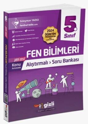 Gizli Yayınları 5. Sınıf Fen Bilimleri Konu Anlatımlı Soru Bankası - 1