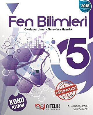 Nitelik Yayınları - Bayilik Nitelik 5. Sınıf Fen Bilimleri Konu Kitabı - 1