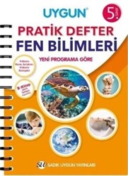 5. Sınıf Fen Bilimleri Pratik Defter - Sadık Uygun Yayınları