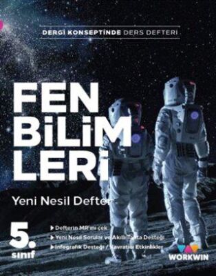 Workwin 5. Sınıf Fen Bilimleri Yeni Nesil Defter - 1
