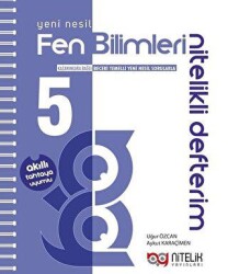 Nitelik Yayınları - Bayilik Nitelik 5. Sınıf Akıllı Defter Fen Bilimleri Yeni Nesil Nitelikli - Nitelik Yayınları - Bayilik