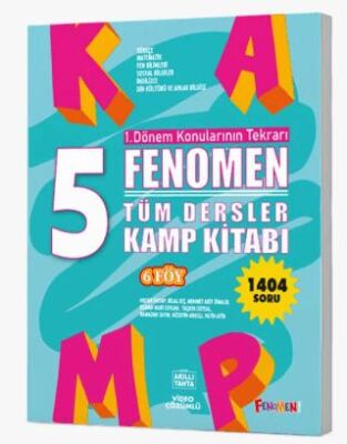 5. Sınıf Fenomen Tüm Dersler Kamp Kitabı - 1