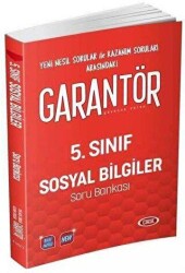 Data Yayınları 5. Sınıf Garantör Sosyal Bilgiler Soru Bankası - Data Yayınları
