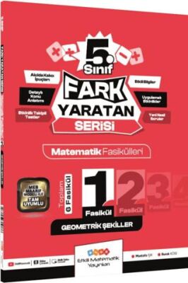 5. Sınıf Geometrik Şekiller Fark Yaratan Fasikül 1 - 1