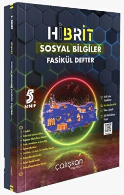 Çalışkan Yayınları 5. Sınıf Hibrit Sosyal Bilgiler Fasikül Defter - 1