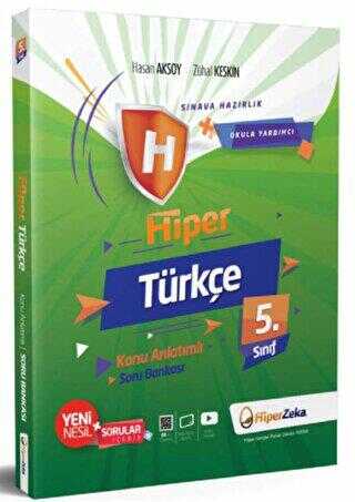 Hiper Zeka Yayınları 5. Sınıf Hiper Türkçe Konu Anlatımlı Soru Bankası