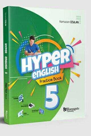 Hiper Zeka Yayınları 5. Sınıf Hyper English | Practice Book Quizzes & Dictionary