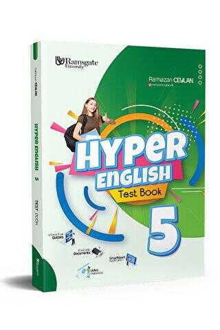 Hiper Zeka Yayınları 5. Sınıf Hyper English - Test Book