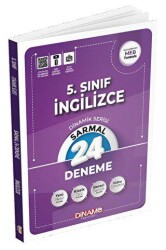 Dinamo Yayınları 5. Sınıf İngilizce 24 Lü Sarmal Deneme - Dinamo Yayınları