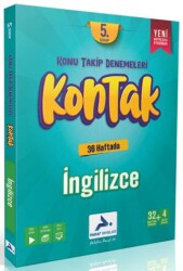 5. Sınıf İngilizce 36 Kontak Deneme - PARAF Yayınları