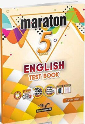 Maraton Yayıncılık 5. Sınıf İngilizce English Test Book - 1