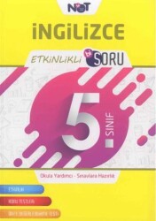Bi Not Yayınları 5. Sınıf İngilizce Etkinlikli Bi Soru - Bi Not Yayınları