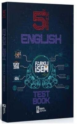 İSEM Yayıncılık 5. Sınıf Farklı İsem İngilizce Soru Bankası - 1