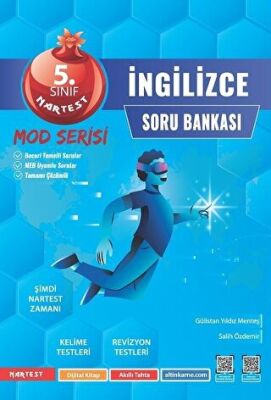 Nartest Yayınevi 5. Sınıf İngilizce Mod Serisi Soru Bankası - 1