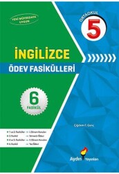 Aydın Yayınları 5. Sınıf İngilizce Ödev Fasikülleri - Aydın Yayınları