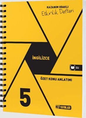 Hız Yayınları 5. Sınıf İngilizce Etkinlik Defteri - 1